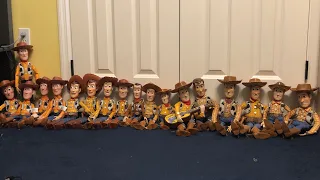 ALL OF MY MOVIE-SCALE WOODY DOLLS!!!!!! (2022 edition)