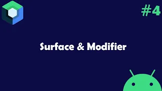 How to work with Surface and modifier in Jetpack Compose #jetpackcompose