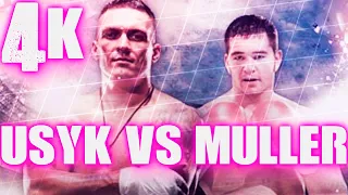 Oleksandr Usyk vs Johnny Muller (Highlights) 4K