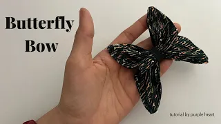 Butterfly Bow | DIY scrunchies #scrunchie #style #hairstyle #accessories #fashion #bow #butterfly