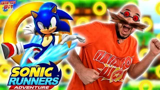 ПАПА РОБ И СОНИК ИГРАЮТ В SONIC RUNNERS - ЛУЧШИЕ ИГРЫ С СОНИКОМ НА ПАПА РОБ ШОУ!