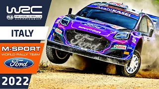 M-Sport Ford WRC Rally Highlights : Ford Puma Rally1 : WRC Rally Italia Sardegna 2022 Friday