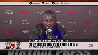 Richardson Hitchens Split Decision Win vs Algenis Mendez Post Fight Virtual Press Conference