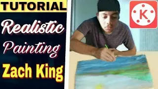 Zach King realistic painting kinemaster pro tutorial