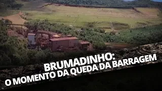 O MOMENTO DA QUEDA DA BARRAGEM EM BRUMADINHO (MG)