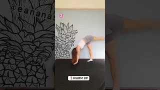 Easy Front Walkover Tutorial🔥 #shorts #stretching #homeworkout #gymnastics #flexibility #walkover