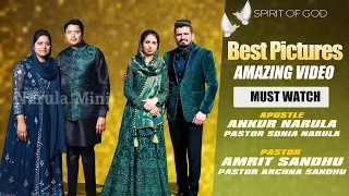 BEST PICTURES OF APOSTLE ANKUR NARULA & PASTOR AMRIT SANDHU |AMAZING VIDEO