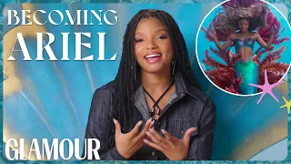 Halle Bailey's Journey to Becoming Ariel in "The Little Mermaid" | Glamour