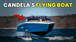 Candela World First All Electric Flying Boat