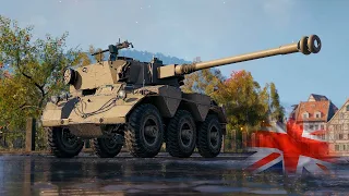 Saladin - Новый колесный СТ Великобритании 8 лвл!!! World of Tanks