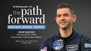 Billionaire entrepreneur Jared Isaacman on the future of space travel (Full Stream 10/03)
