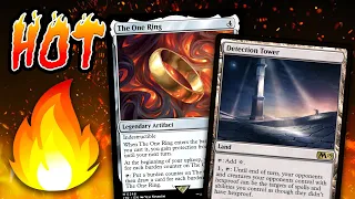 🔥 THIS IS HOT 🔥 Legacy Sultai Beseech Storm — The One Ring + Detection Tower | Magic: The Gathering
