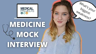 MEDICINE MOCK INTERVIEW | Answering common questions