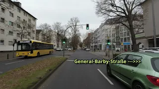 Berlin-Reinickendorf nach Pankow über die Scharnweberstr zum Eichborndamm und weiter....