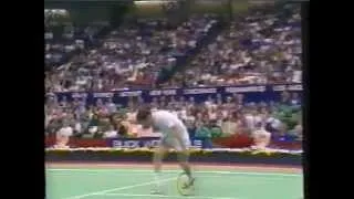 Dallas 1989 SF - Ivan Lendl vs McEnroe