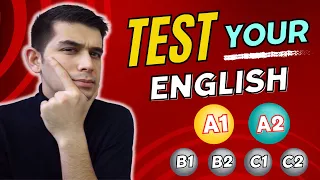 What’s your English level? Take this test (A1/A2)