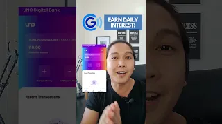 🔥Earn daily interest with Gcash Unobank 🔥