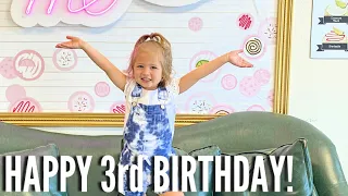OUR YOUNGEST CELEBRATES ANOTHER  BIRTHDAY!! / STELLA TURNS THREE YEARS OLD!