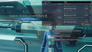 FINAL FANTASY 7 REBIRTH - Galactic Saviors: Expert Rank 3 (45000+ Score) Gold Saucer Minigame