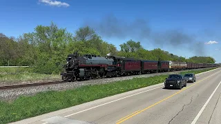 The Empress: CP 2816 Steam Train Highball Midland Siding On The Final Spike Steam Tour (5/5/24)