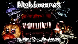 FNF - "Nightmares" - (Cycles D-side but the Nightmare Animatronics and Crying Child sings it)