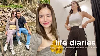 LIFE DIARIES: Airbnb tour in Baguio, Fun Days w/ Siblings, Must-Haves Restock & Recos Tin Aguilar