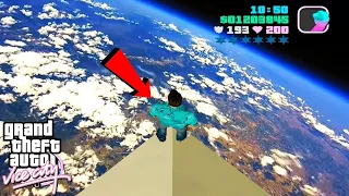 Jumping From HIGHEST TOWER EVER in GTA Vice City ! ( Secret Place MAXIMUM HIGH LIMIT)| HoneyBro Live