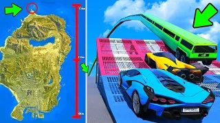 СМОГУТ ЛИ НОВЫЕ ЧИТ ТАЧКИ ПЕРЕЛЕТЕТЬ ВСЮ КАРТУ ГТА 5 ОНЛАЙН НА СКОРОСТИ 3000 КМ/ЧАС? ГТА 5 МОДЫ!