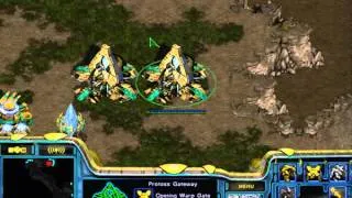 StarCraft Brood War [FPVOD] 10 09 2008 White Ra Навязывающая тактика в PVP протосс против протосса