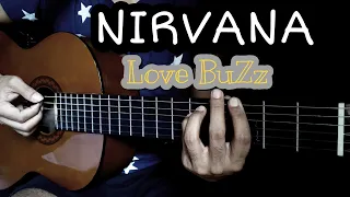 Tutorial gitar Nirvana = Love Buzz ( mudah untuk pemula)