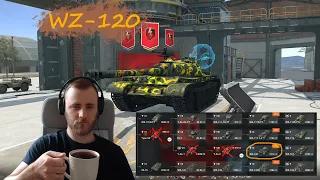 Wot Blitz EU | WZ-120 | Качаем китайцев #3