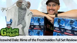 Icewind Dale: Rime of the Frostmaiden Minis Full Set Review - WizKids D&D Icons of the Realms