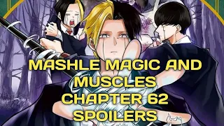 Mashle Magic and Muscles Chapter 62 Spoilers | Mashle Chapter 62