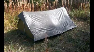 French Army F2 tent. Rain and Condensation Testing and a Review.
