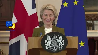 President Von der Leyen on the future EU-UK partnership and new NI Brexit deal