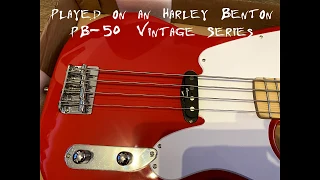 Message in a Bottle Bass Cover - Soundpresentation of the Harley Benton PB-50 Vintage Series