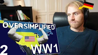 German reacts to WW1 - Oversimplified (Part 2)