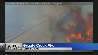 Grizzly Creek Fire Closes I-70, Grows To 150 Acres Near Glenwood Springs