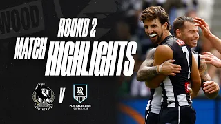 Collingwood's highest score in 5 YEARS! | Match Highlights: Round 2 v Port Adelaide