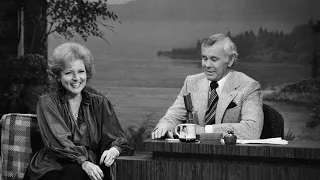 Johnny Carson & Betty White in Funny Skit, Female Reporter in Locker Rooms, "Tonight Show" - 1978