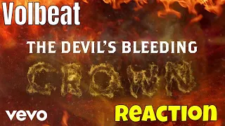 VOLBEAT - THE DEVIL'S BLEEDING CROWN REACTION (MV) | DRUMMER REACTS