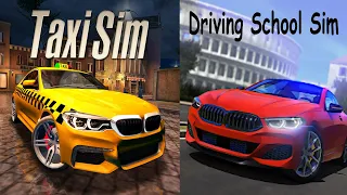 Driving School Sim vs Taxi Sim 2020 - Games By Ovilex - Gameplay (Ios,Android)