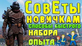 Fallout 76: Все Способы Быстрого Набора Опыта + Ускоренного Прохождения Сезонов ➤ Советы Новичкам