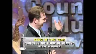 Steve Wariner Wins Song of the Year For "Holes in the Floor of Heaven" - ACM Awards 1999