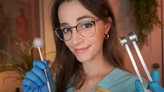 ASMR Roleplay | Ear Exam, Ear Cleaning, and Hearing Test