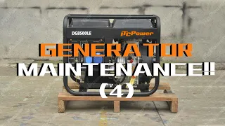 Diesel generator maintenance(4)：Adjust valve clearance