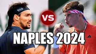 Fabio Fognini vs Arthur Gea NAPLES 2024 Highlights