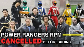 Disowned By Disney : WHAT HAPPENED with Power Rangers RPM | CANCELLED Before Airing