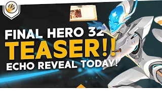 NEW HERO 32 Teaser - ECHO RELEASE DATE... TODAY!? | Overwatch Blast