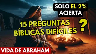 15 Preguntas Bíblicas Difíciles de Abraham y los Patriarcas | Quiz Bíblico
